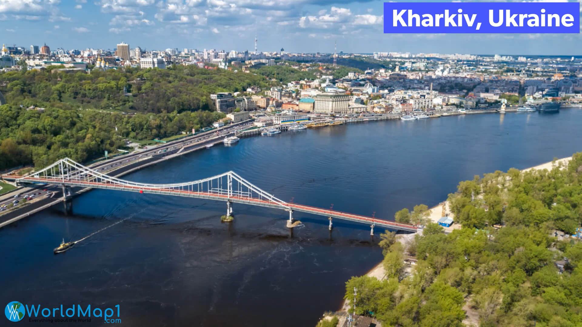City of Kharkiv in Ukraine